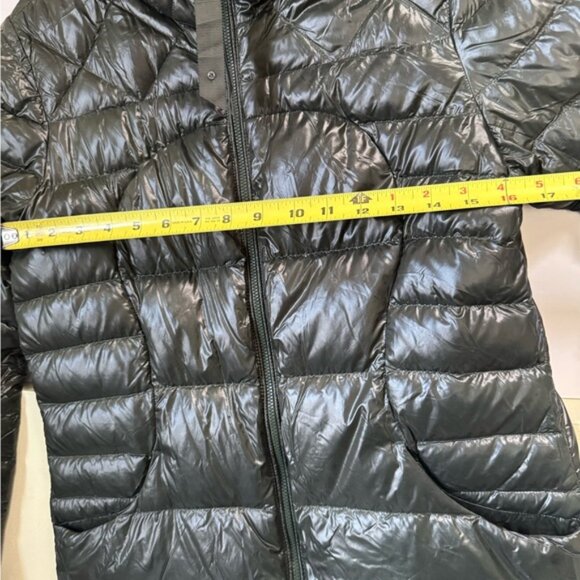 Lululemon FluffinAwesome Puffer Goose Down Hoodie Jacket Zip Hood Pocket Green 8 - Picture 15 of 16